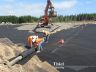 CQA observation of installing perforated LCRS pipe at landfill cell expansion in SW Washington